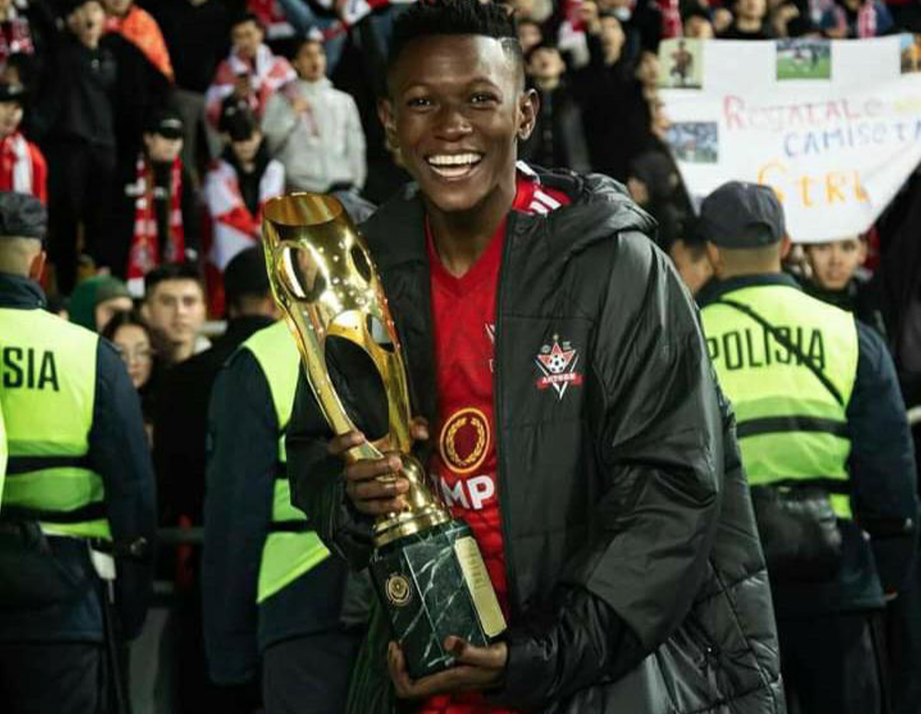 Jairo Hestefano Jean sacré champion de la Coupe du Kazakhstan